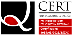 Certyfikat jakości